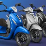 Bajaj Chetak Blue 3202