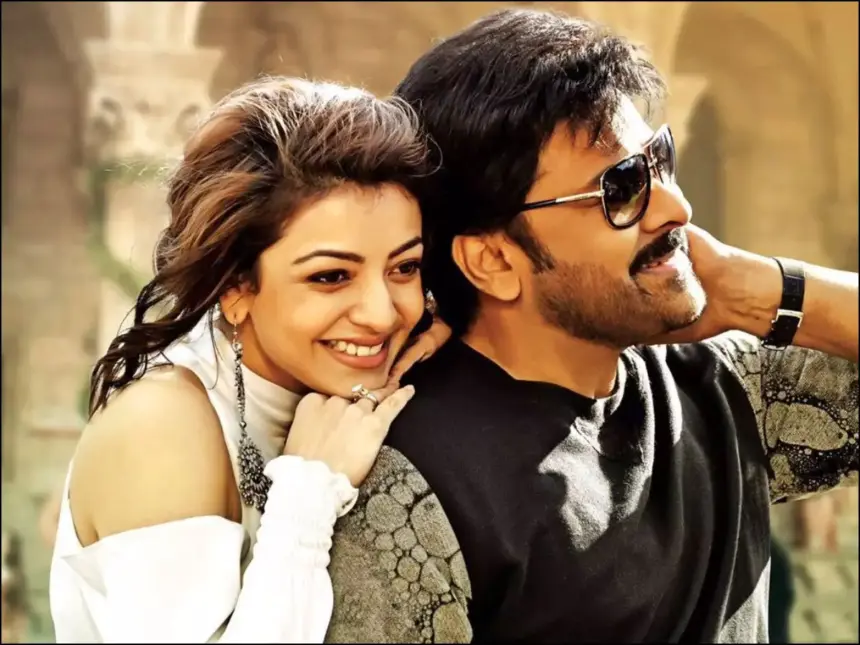 kajal aggarwal and chiranjeevi