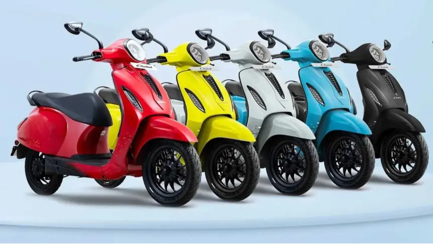 Bajaj Auto Beat Tvs In Ev Sales