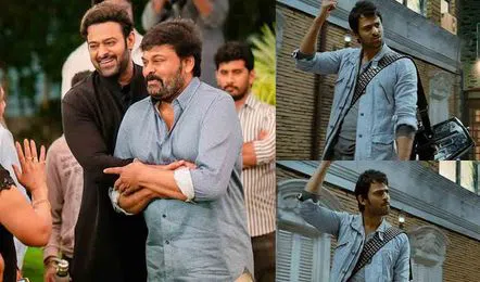 Chiranjeevi gives special wishes to Prabhas