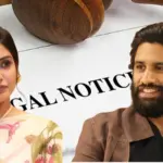 Samantha Sent Legal Notices To Naga Chaitanya