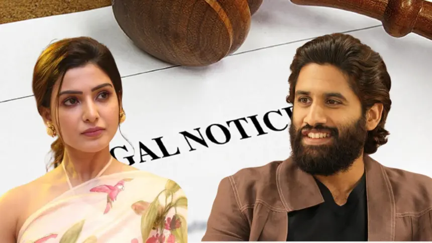 Samantha Sent Legal Notices To Naga Chaitanya