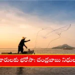 Andhra Pradesh CM releasing Matsyakara Bharosa scheme funds