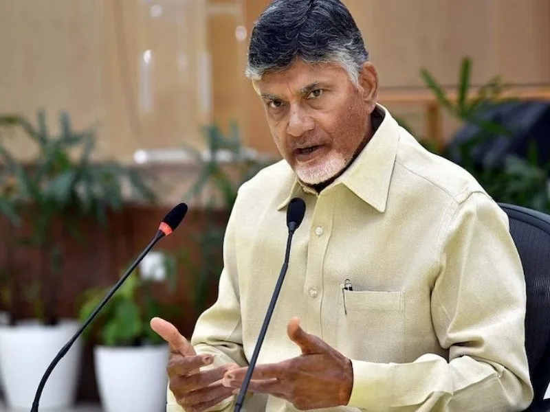 CM Chandrababu Naidu at AP farmers good news event