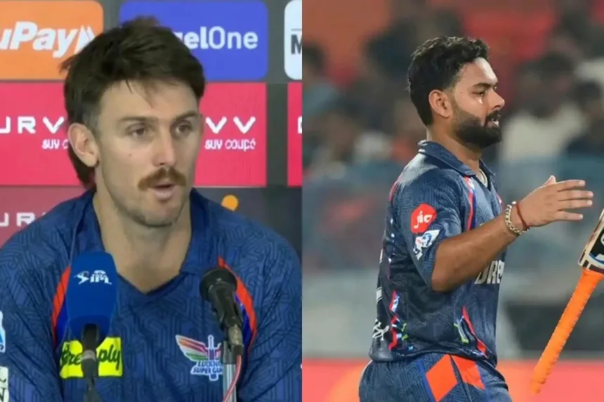 Pant is getting better as a skipper: Mitchell Marsh