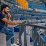 Rohit Sharma celebrating Wankhede stand honor in IPL 2025