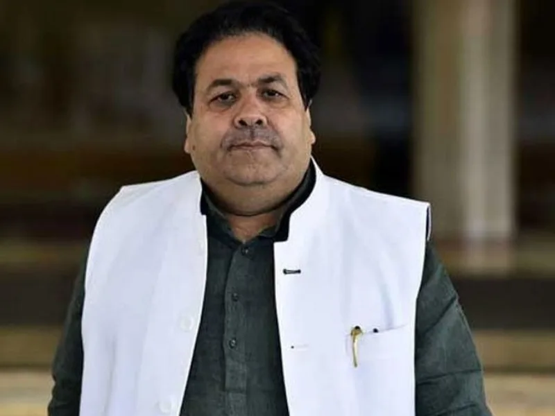Rajeev Shukla addressing media on BCCI’s decision to halt bilateral cricket with Pakistan in 2025