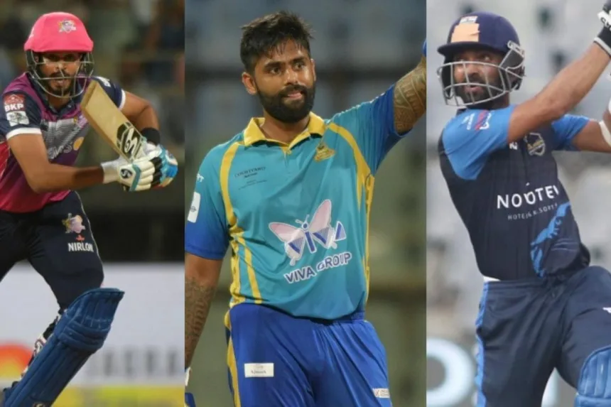 T20 Mumbai League 2025: Suryakumar Yadav, Shreyas Iyer, Ajinkya Rahane among eight India stars named icon players
