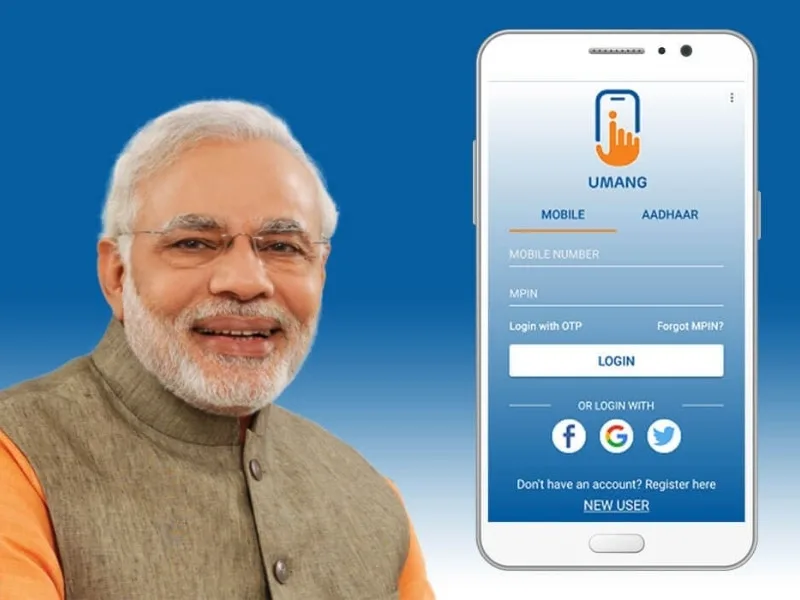 Using UMANG app for PF balance check in 2025