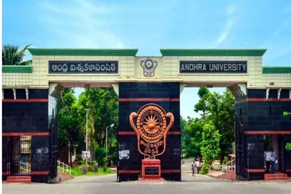 Students and alumni at Andhra University centenary celebrations 2025 in Visakhapatnam