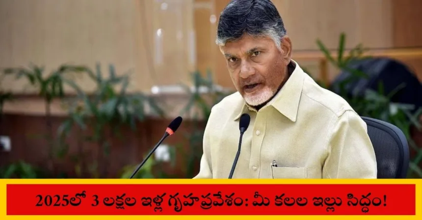 Andhra Pradesh 3 Lakh Housing Scheme 2025 Overview