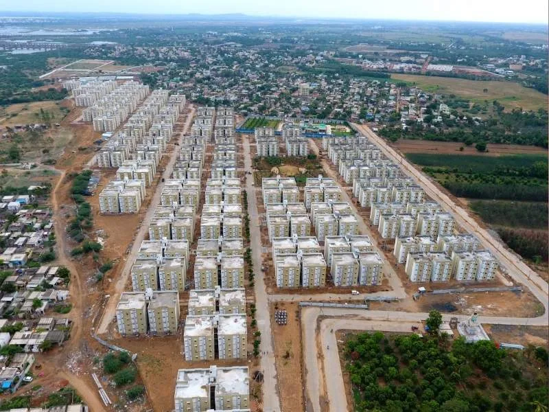 Infrastructure for AP 3 Lakh Houses 2025