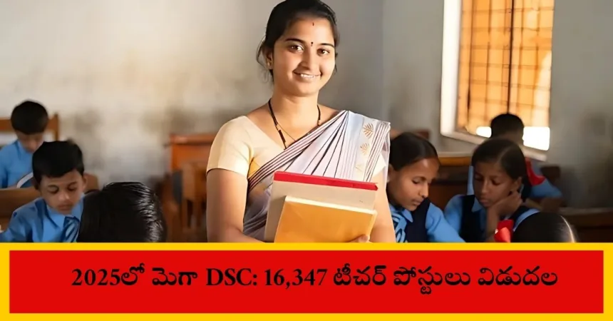Andhra Pradesh Mega DSC 2025 Notification Overview