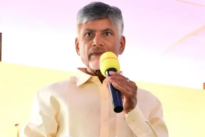 CM Chandrababu Naidu launches Matsyakara Bharosa in Srikakulam, 2025