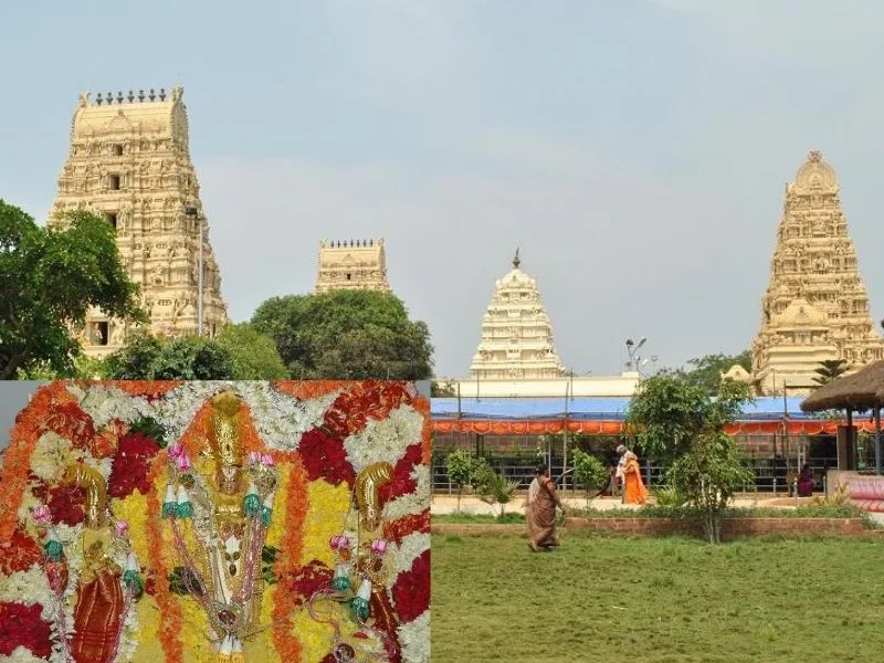 Tiru Kalyanam ritual at Dwaraka Tirumala Brahmotsavam