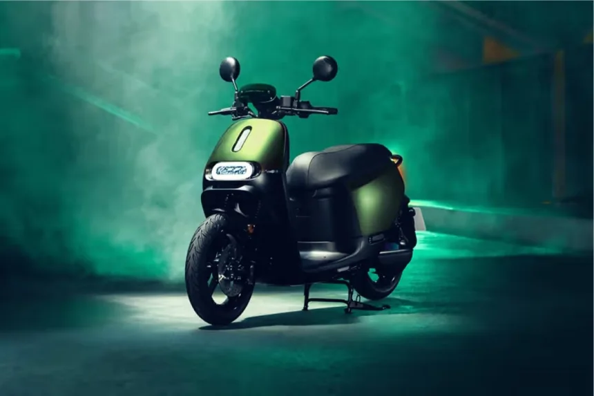 Gogoro Supersport with sleek LED headlamp