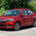 Honda Amaze 2nd Gen stylish compact sedan with LED headlights