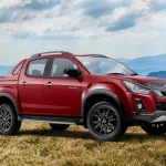 Isuzu V-Cross with bold dark grey finish