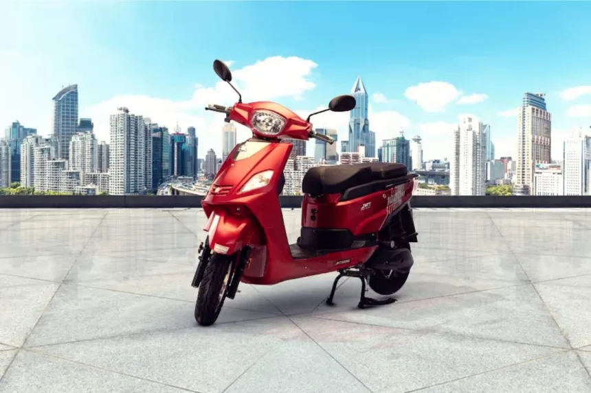 Jitendra Yunik Electric Scooter with retro design