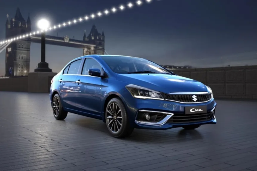Maruti Suzuki Ciaz elegant sedan with LED headlights