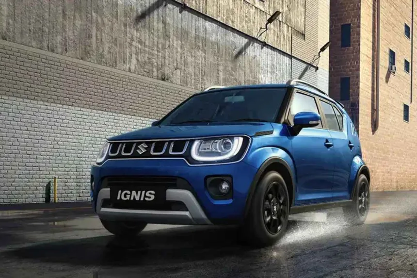 Maruti Suzuki Ignis stylish compact hatchback with LED headlights