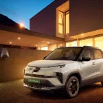Tata Punch EV stylish electric SUV with LED headlights