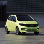 Tata Tiago EV stylish electric hatchback with LED headlights