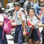 Students participating in creative arts activities at Telangana government school summer camps 2025