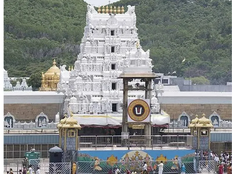 Pilgrims in queue for Sri Venkateswara darshan at Tirumala under new TTD rules 2025