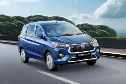 Toyota Rumion in stylish 2025 colors