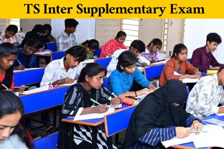 Telangana Inter Supplementary Exam 2025 schedule announced for May 22