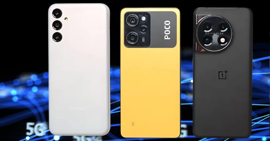 exploring 5G mobile phones in India, from budget to premium, 2025