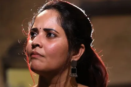 Anasuya Bharadwaj sharing emotional video on social media in 2025