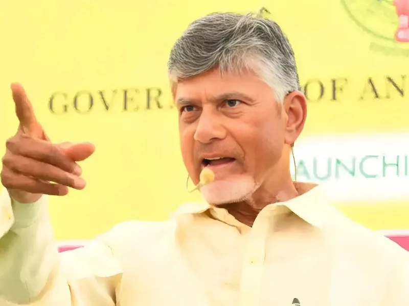 Officials discussing Super Six schemes and tourism development in Amaravati meeting, 2025