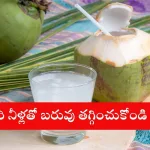 Fresh coconut water being served at a roadside stall in Hyderabad for weight loss, summer 2025