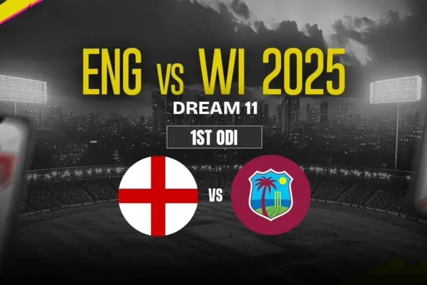 ENG vs WI Dream11 Prediction, Fantasy Cricket Tips, Playing XI, Pitch Report & Injury Updates for 1st ODI