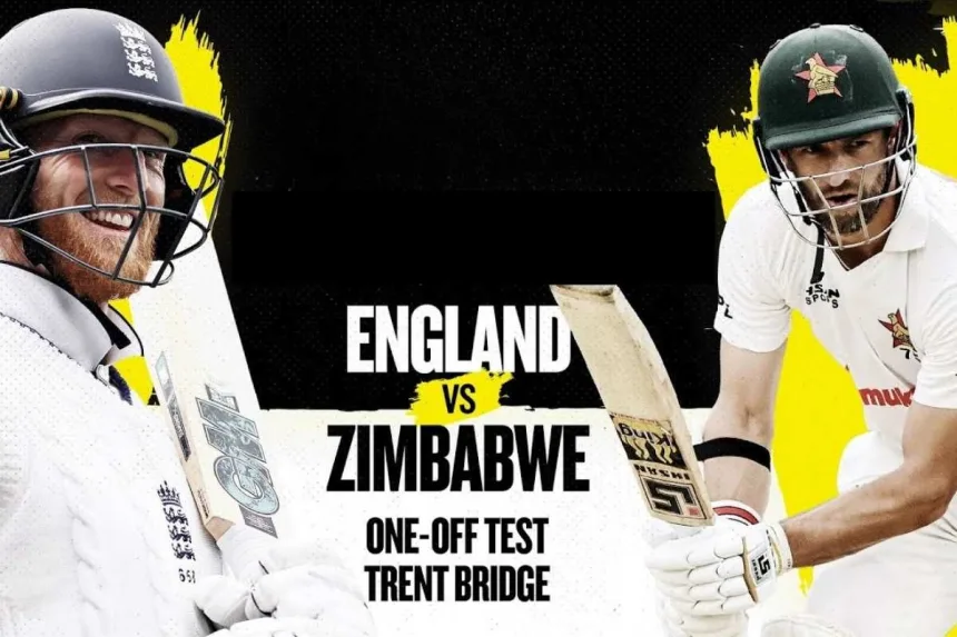 Eng Vs Zim one-off Test Dream 11 tips Prediction