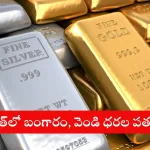 Display of gold and silver jewellery in a Vijayawada shop reflecting price drop in May 2025