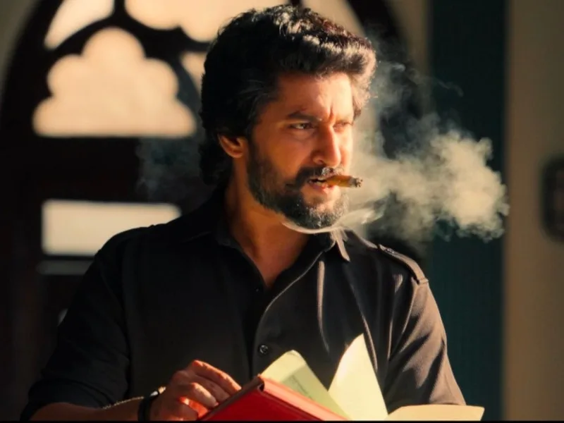 Crowded theater in Vijayawada, Andhra Pradesh, screening Nani’s HIT 3 on May 1, 2025