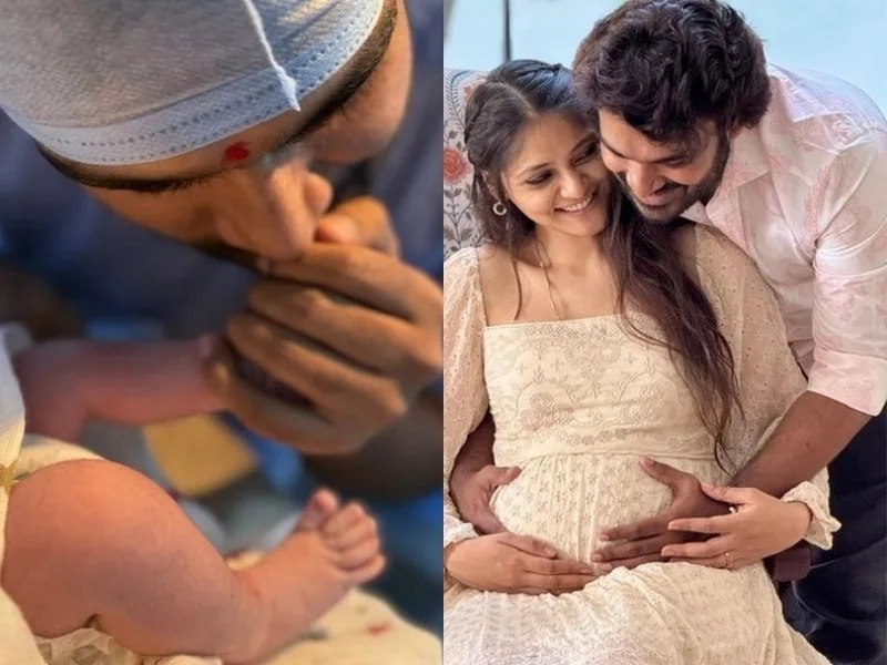 Kiran Abbavaram’s newborn baby boy announcement on Hanuman Jayanti