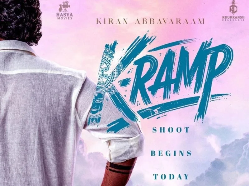 Kiran Abbavaram in a stylish avatar for K-Ramp, trending among Telugu movie fans in 2025