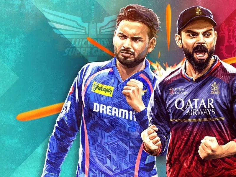 Match 59 LSG Vs RCB at Ekana Stadium, Lucknow.