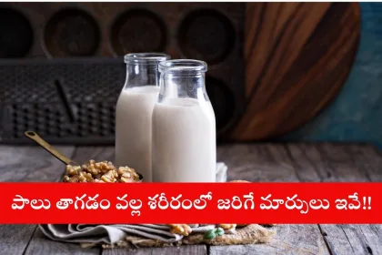 Glass of milk with warning about empty stomach consumption in 2025