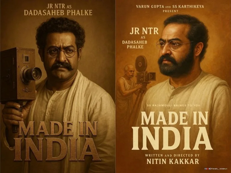 Viral AI photos of Jr NTR in Dadasaheb Phalke look, trending for SS Rajamouli’s biopic