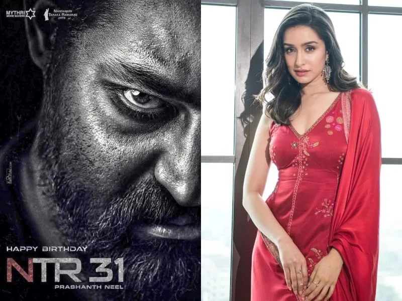 NTR and Shraddha Kapoor star in the pan-India film Dragon directed by Prashanth Neel