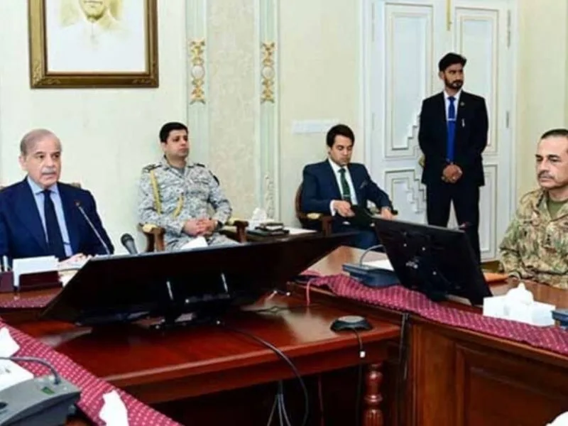 Pak gathered a Emergency meeting with officers after the Indian Air Strikes on Pakistan Territory and POK