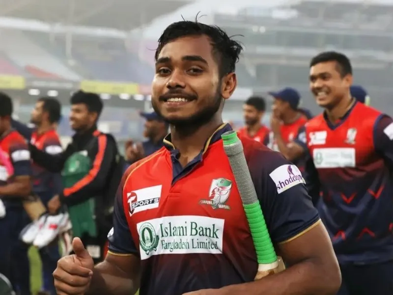 Parvez Hossain Emon key player in UAE vs BAN 2nd T20I 2025 for Dream11 predictions.