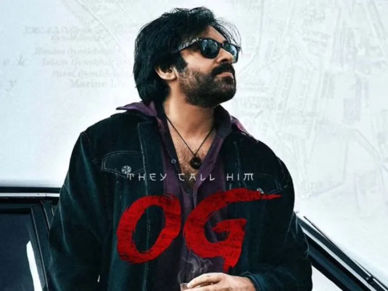 Pawan Kalyan prepares for OG movie shoot in Tadepalle, Andhra Pradesh