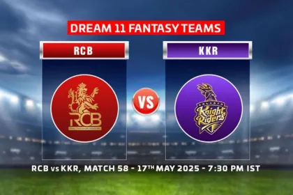 RCB vs KKR Dream11 Prediction, Match 58, IPL Fantasy Cricket Tips, Playing 11, Injury Updates & Pitch Report for IPL 2025