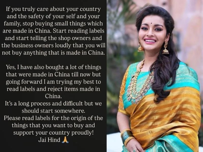 Screenshot of Renu Desai’s shocking social media post urging fans to unfollow harmful influencers